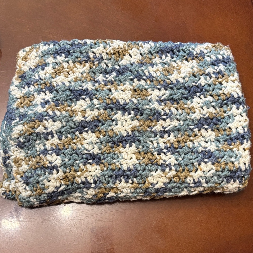 Handmade Multicolor Crochet Blanket